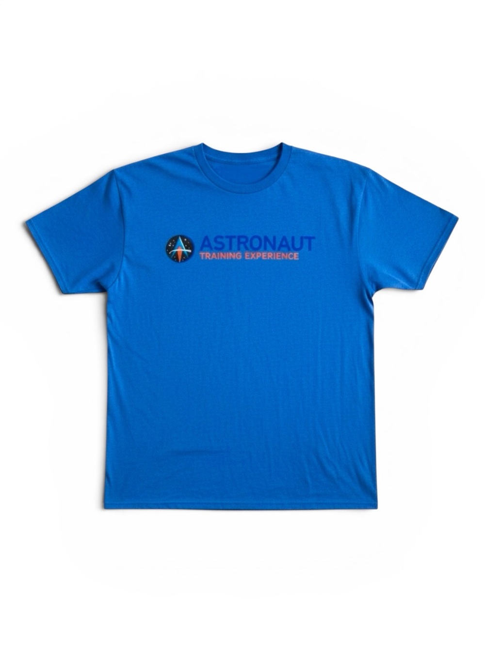 NASA Kennedy Space Center Astronaut Training Tee Blue Unisex T-Shirt Medium